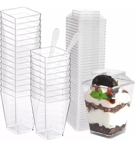 Vasos o pocillos para postres