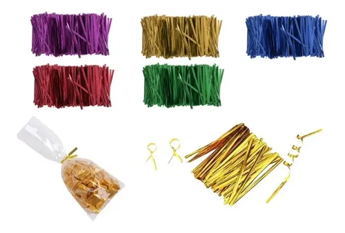 Amarras para bolsas metalizadas