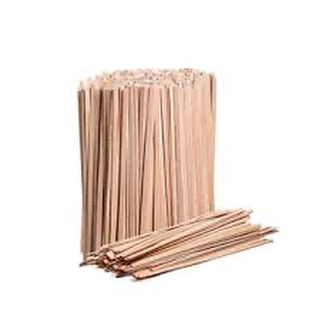 Revolvedores de madera y plástico para café