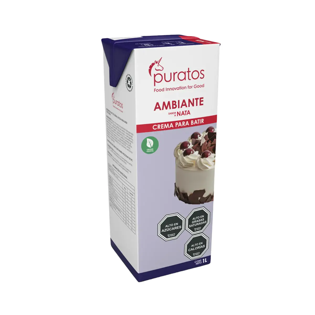 Ambiante nata, crema para batir