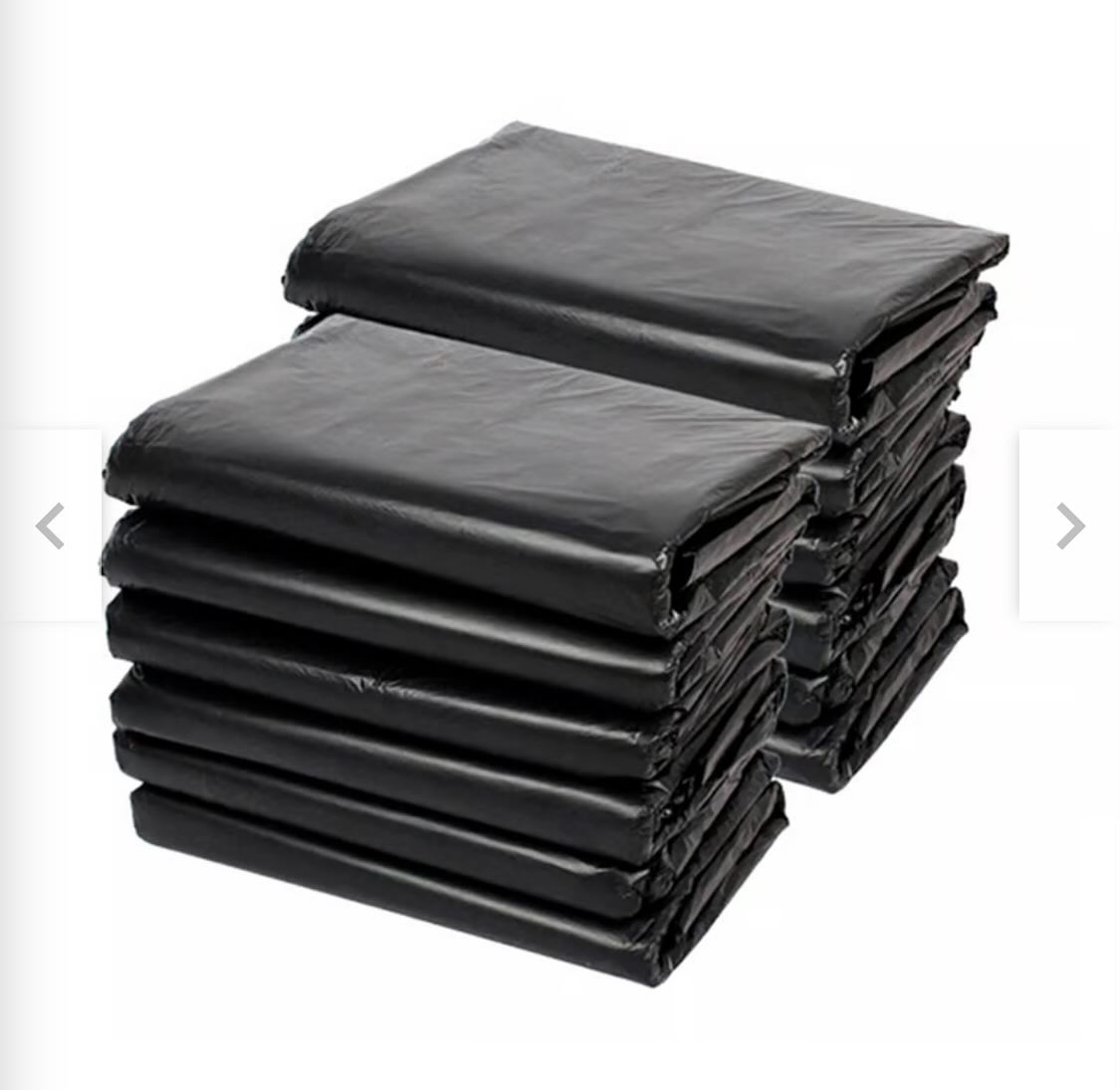 Bolsa de basura negra